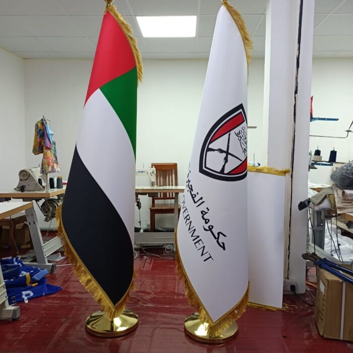 Custom printed Premium VIP Conference Flags in Dubai