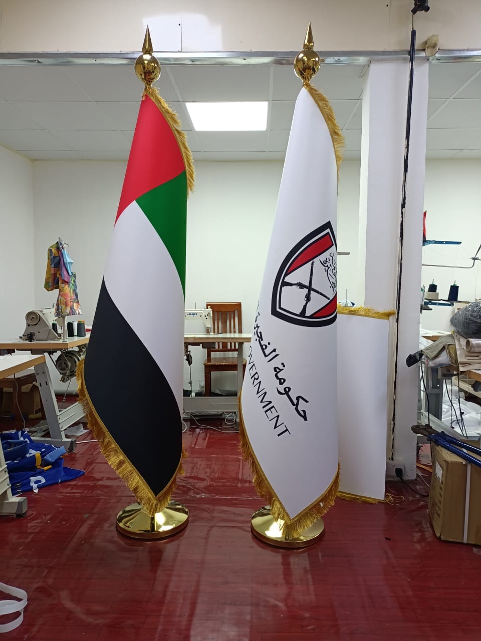 Custom printed Premium VIP Conference Flags in Dubai